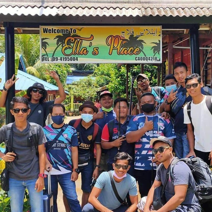 Ella'S Place Salang Tioman Kampong Ayer Batang 外观 照片